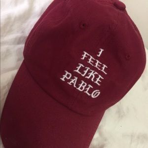 Red I Feel Like Pablo Hat